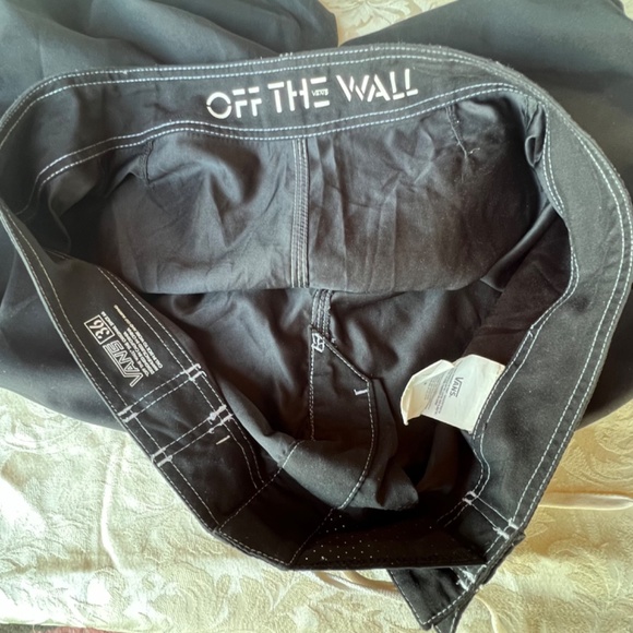 Vans off the Wall board shorts black / white 36 - Picture 10 of 11